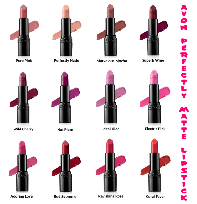 How To Buy Avon Perfectly Matte Lipstick All Colors Avon Products